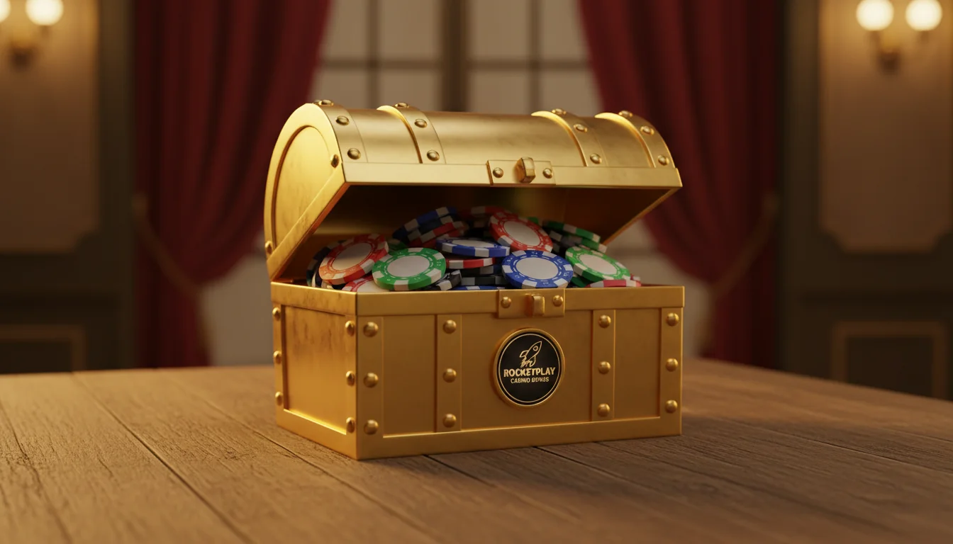 RocketPlay Casino website layout